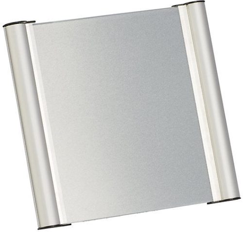 undefined, Türschild Rahmen aus Aluminium-Profil HxBxT 155 x 155 x 8 mm, VE 10 Stk