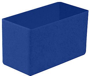 undefined, Einsatzkasten Höhe 63 mm blau, LxB 108 x 54 mm, VE 50 Stk