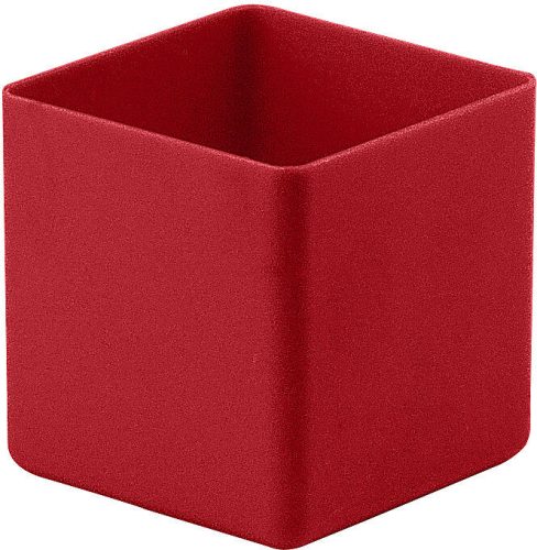 undefined, Einsatzkasten Höhe 70 mm rot, LxB 74 x 74 mm, VE 50 Stk