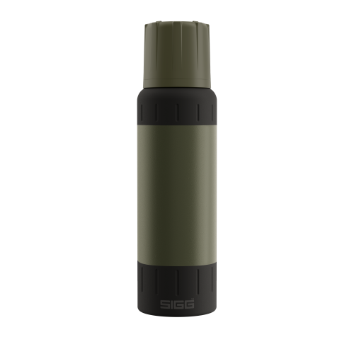 SIGG, Thermo Trinkflasche Alpine Star Roasted Green 1.0 L