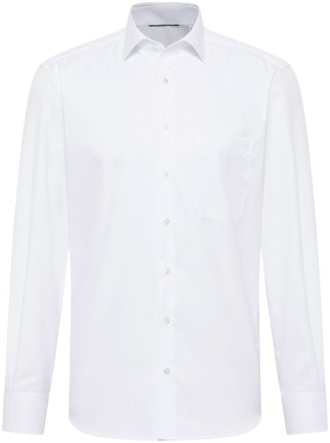 Eterna, ETERNA LANGARM HEMD COMFORT FIT COVER SHIRT TWILL WEISS UNIFARBEN