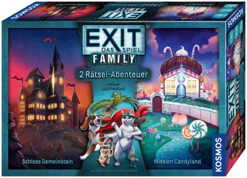 Kosmos, EXIT - Das Spiel Family: Schloss Gemeinstein / Mission Candyland, Partyspiel