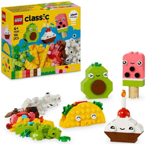 LEGO, 11039 Classic Kreativer Snack Bauspaß, Konstruktionsspielzeug