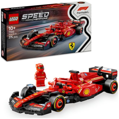 LEGO, 77242 Speed Champions Ferrari SF-24 F1 Rennauto, Konstruktionsspielzeug