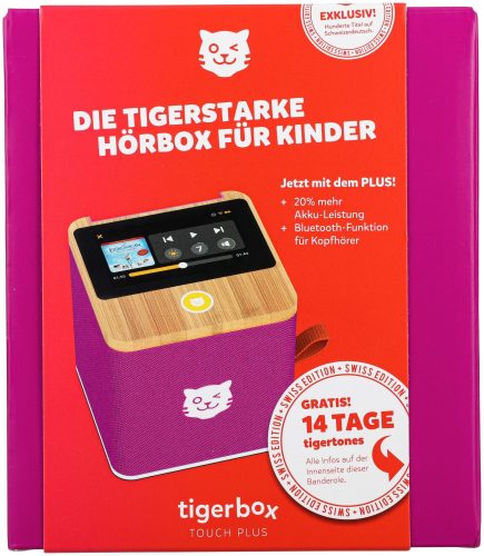 Tiger Media Deutschland, Tigerbox TOUCH PLUS (lila) - Swiss-Edition