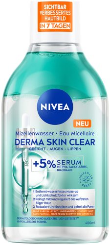 Nivea, Nivea - Eau Micellaire Sérum Derma Skin Clear, 400 ml