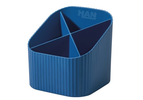 HAN, HAN KARMA 17248-16 Stifteköcher Blau Anzahl der Fächer: 4