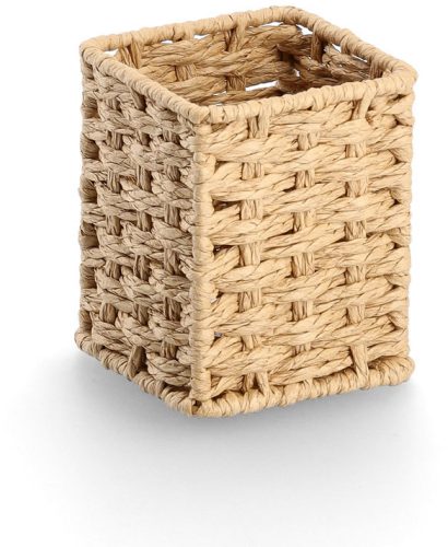 ZELLER Stiftehalter 15210 papiergeflecht 8x8x10.7cm