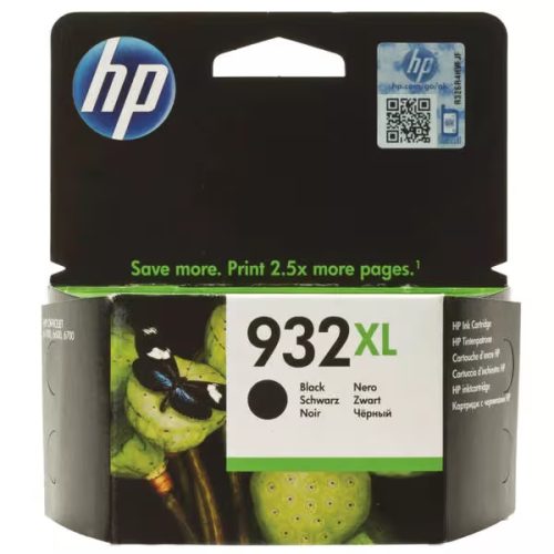 Hp, HP 932Xl Tintenpatrone schwarz Cn053Ae