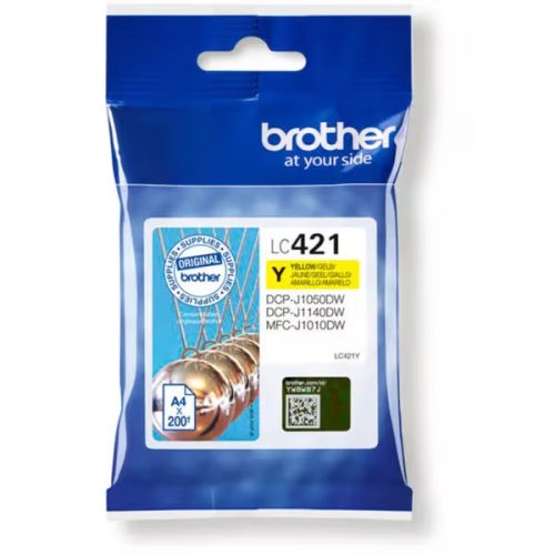 Brother, Brother Lc-421Y yellow Tintenpatrone