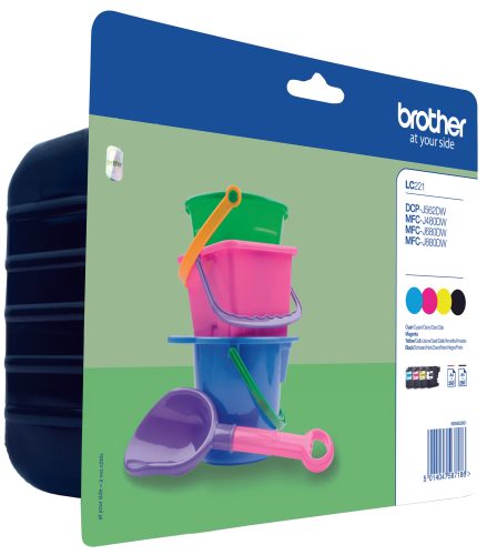 Brother, Brother Lc-221Val Cmybk Valuepack - Tintenpatrone