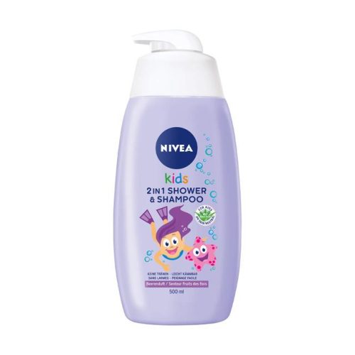 NIVEA Kids 2in1 Shower & Shampoo Girl (500 ml)