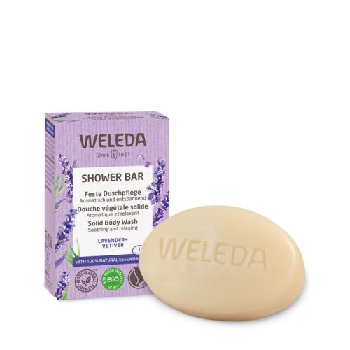 Weleda, Weleda Feste Duschpflege Lavender + Vetiver (75 g)