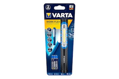 Varta, Penlight batteriebetrieben LED 230 mm Varta 17647101421 Grau, Blau