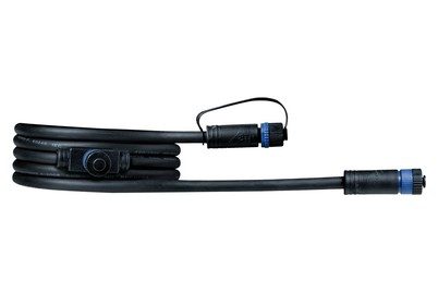 Paulmann, Beleuchtungssystem Plug&Shine Verbindungskabel 200 cm Paulmann 93926 Schwarz 24 V