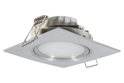 Paulmann, Paulmann LED-Spot Nova Coin eckig, dimmbar, Alu
