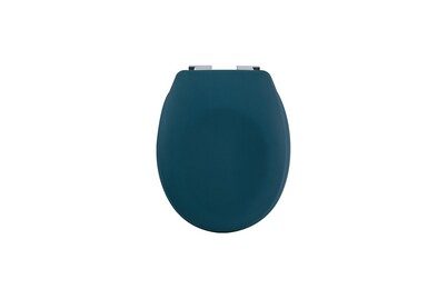 Spirella, Toilettensitz Duroplast NEELA Matt Petrol - Verchromte ABS-Scharniere Toilettensitz Duroplast NEELA Matt Petrol - Verchromte ABS-Scharniere