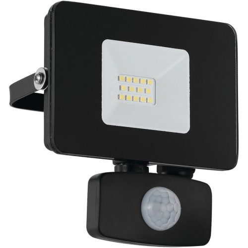 LED-Außenstrahler Faedo 3 mit Sensor, schwarz, 10W
