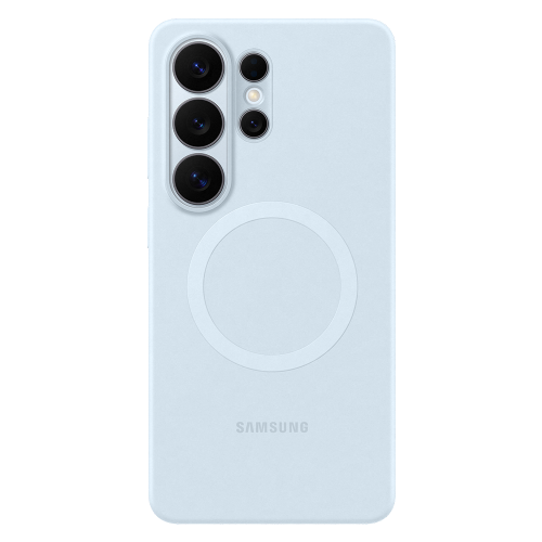 Samsung, Samsung S26 Ultra Silikon-Cover Silicone Magnet Case Lightblue Samsung Cover ? Handyhülle/Handy Tasche