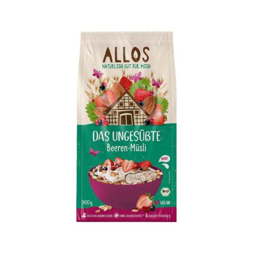 Allos, Allos Das ungesüsste Beeren-Müsli (500 g)