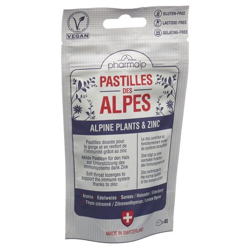 Pharmalp, pharmalp Pastilles des Alpes Doypack (40 Stück)