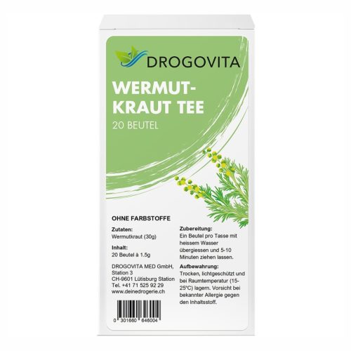 Drogovita, Drogovita Wermut Tee (20 Stück)