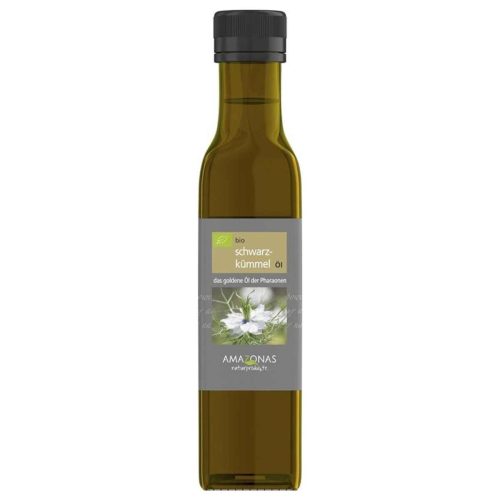 Amazonas, AMAZONAS schwarzkümmelöl 100 % rein kaltgepresst Ägypten (250 ml)