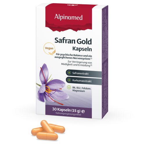 Alpinamed, ALPINAMED Safran Gold Kapsel (30 Stück)