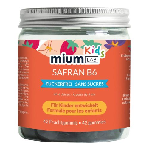 undefined, MiumLab Gummies Safran + B6 42 Stück