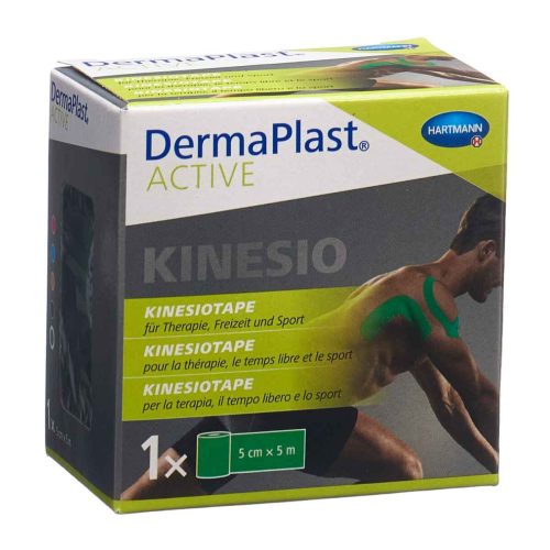 DermaPlast, DermaPlast Active Kinesiotape 5cmx5m grün (1 Stück)