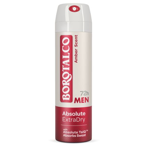 Borotalco, Men Deo Extra Dry Amber Spray Herren  150 ml