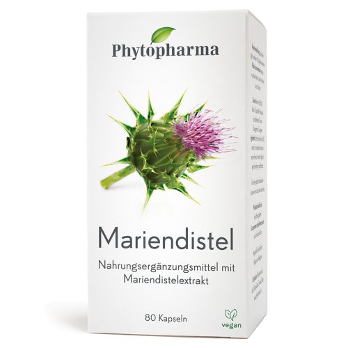 Phytopharma SA, Phytopharma Mariendistel Kapseln 80 Stück