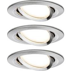 Paulmann 3er Spot Nova Coin rund schwenkbar, Eisen