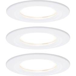 Paulmann Nova Bad-Einbauleuchte 3er Set LED EEK: A+ (A++ - E) LED 19.5 W IP44 Weiß (matt)