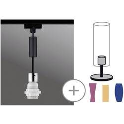 Paulmann EEK: abhängig v. Leuchtmittel (A++ - E) Hochvolt-Schienensystem-Leuchte 1phasig 20 W Schwarz (matt), Chrom