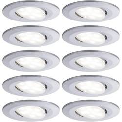 Paulmann LED-Einbauspot Calla 10er dimmbar chrom