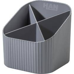 HAN, HAN KARMA 17248-18 Stifteköcher Grau Anzahl der Fächer: 4