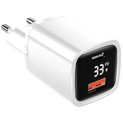 Dual USB Ladegerät mit USB-C / A Port mit Schnellladefunktion, 33 Watt PowerDevice