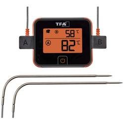 TFA Dostmann VIEW Gas, Grillrost, Grillplatte, Grillwagen, Kombi, Kugel Grillthermometer Schwarz