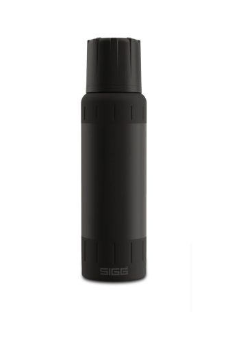 SIGG, Thermo Trinkflasche Alpine Star Black 1.0 L
