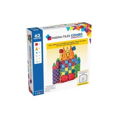 Magna-Tiles, Magna-Tiles Bausteinmodell Combo 62-teilig