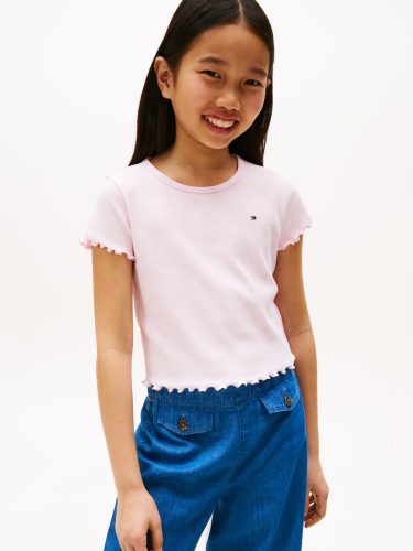 Tommy Hilfiger - T-Shirt, kurzarm, 16A, Rosa
