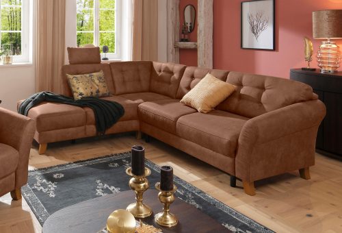 Home affaire Ecksofa »Trondheim«, mit Federkern