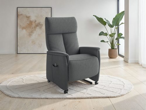 Sit & More, sit&more TV-Sessel "Cremona Comfort" wahlweise manuell oder elektrischer Funktion mit Akku