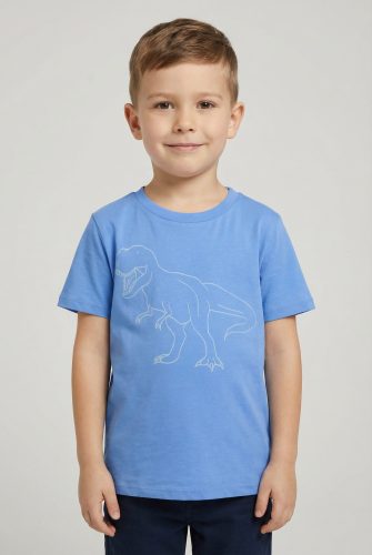 TOM TAILOR T-Shirt, mit in der Nacht leuchtendem Print