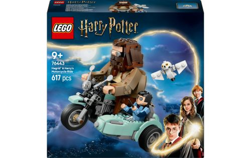 LEGO, 76443 Harry Potter Hagrids und Harrys Motorradtour, Konstruktionsspielzeug