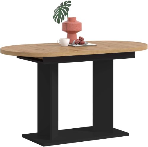 HOME AFFAIRE, Home affaire Esstisch "GERO, 130-170 cm, ausziehbar, Säulengestell" in verschiedenen Ausführungen erhältlich, 1 Stk. tlg. Tisch, Esstisch, Esszimmer, Esszimmertisch, Küchetisch, Bartisch