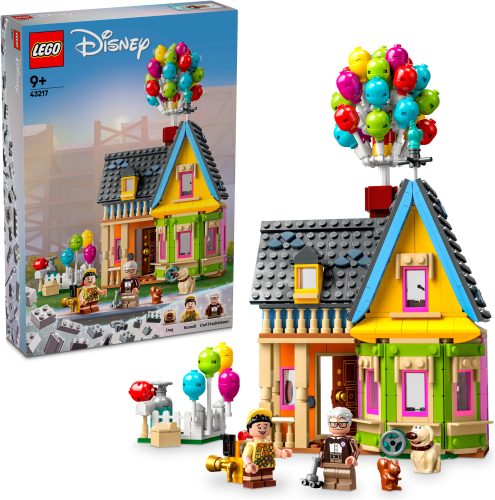 LEGO, LEGO® Konstruktionsspielsteine »Carls Haus aus ?Oben? (43217), LEGO® Disney and Pixar«, (598 St.), Made in Europe