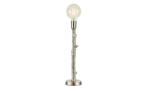 Markslöjd, Tischleuchte Ramo, silberfarben, Metall, Höhe 53 cm
