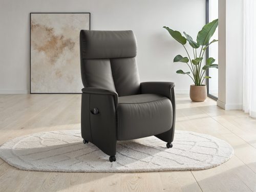 Sit & More, sit&more TV-Sessel "Cremona Comfort" wahlweise manuell oder elektrischer Funktion mit Akku